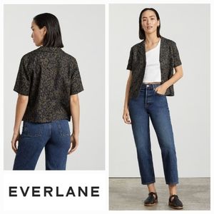 EVERLANE XL The Linen Workwear Shirt Button Down Size XL